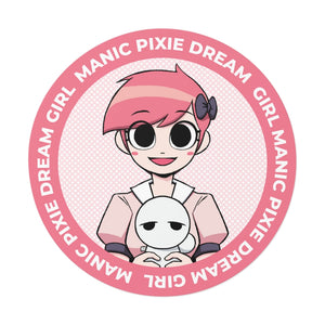 Mandy the MPDG Sticker - Pink