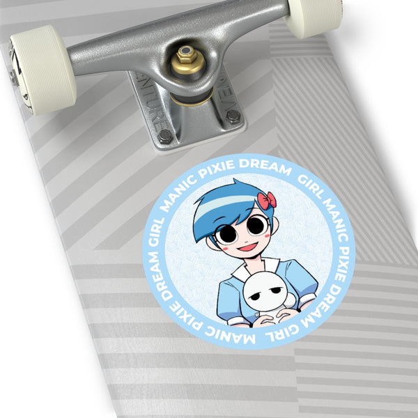 Mandy the MPDG Sticker - Blue